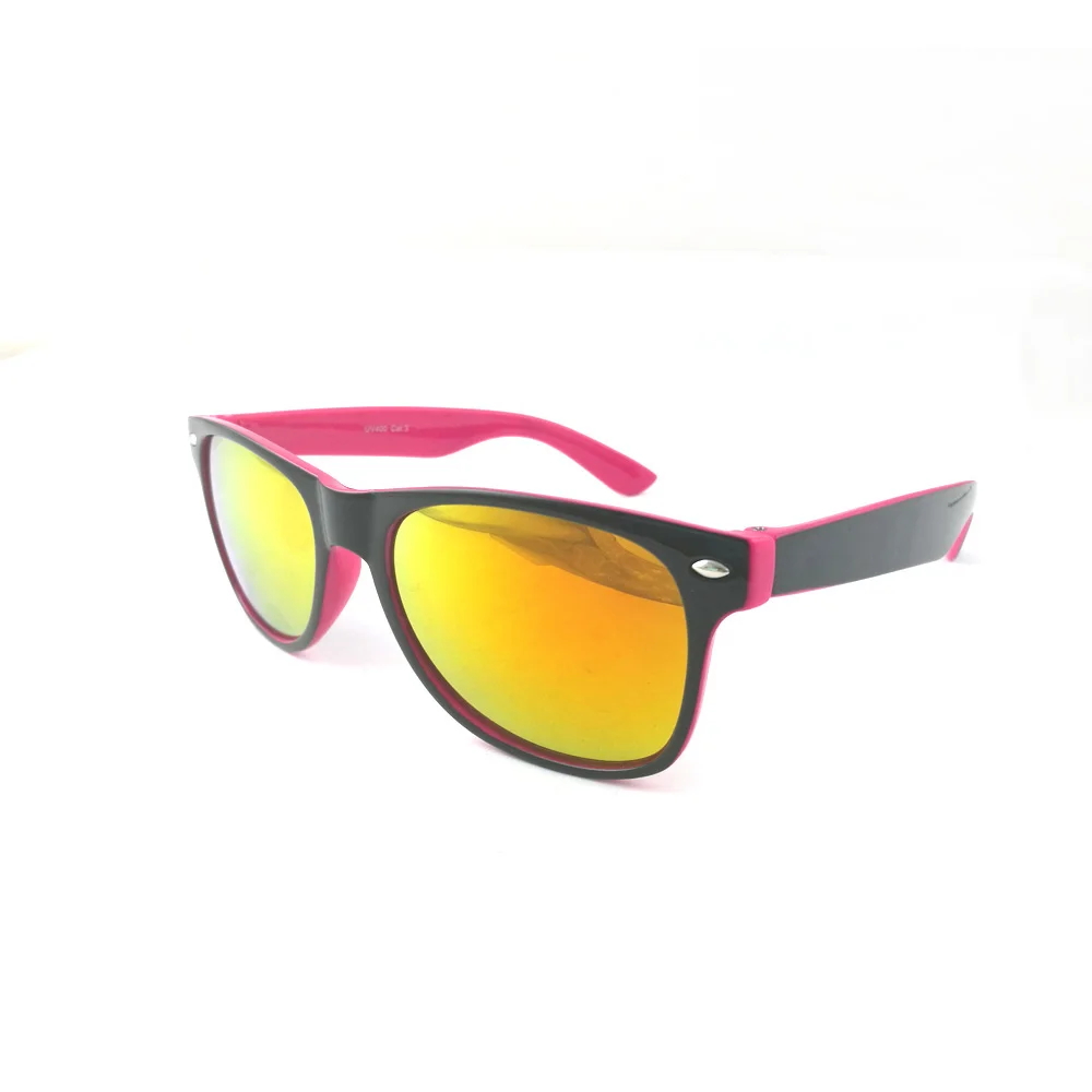 2015 cheap hot sale promotion custom plastic W sunglasses assorted colors