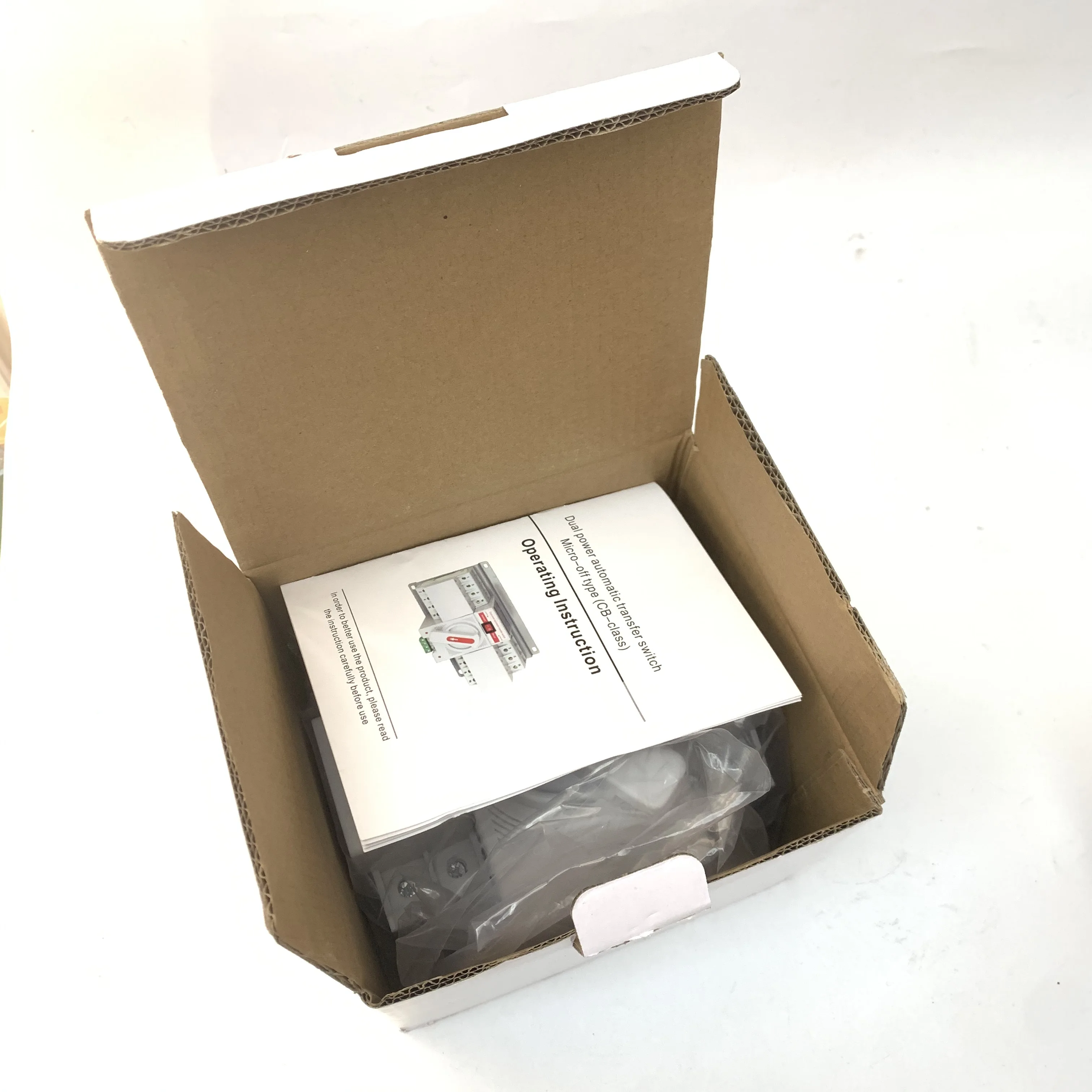 4P 63A  ats mini dual power automatic manual transfer changeover switch