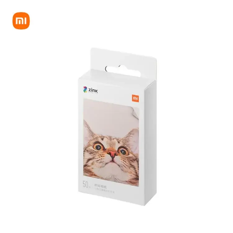 Самый популярный портативный карманный принтер Xiaomi Mi ZINK самоклеящаяся бумага для фотопринтера 20 листов