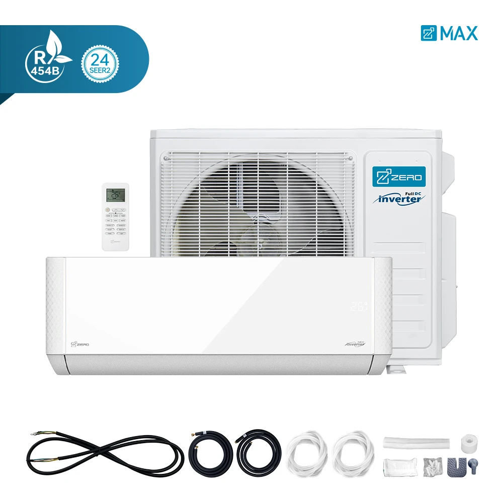 Смарт-Мини-сплит-кондиционеры 9000 ~ 24000btu 60 Гц R32 R454b R410A для гостиниц холодный климат электрический кондиционер