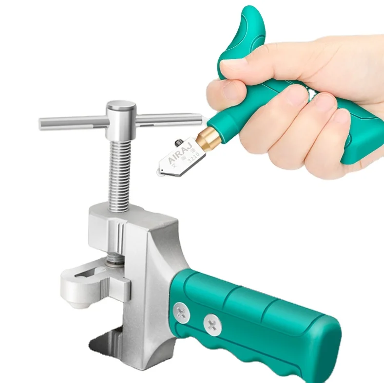 2021 new aluminum breaker hand grip tile cutter divider glass cutter opener breaker handheld glass tile quick opening set