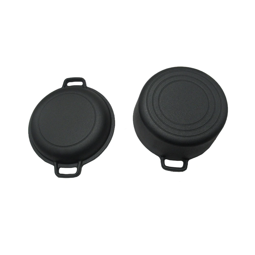 Factory High Quality Whole body Stockpot Black Cast Iron Dutch Oven Cast Iron Serving Pot Outdoor Camping Dutch Oven