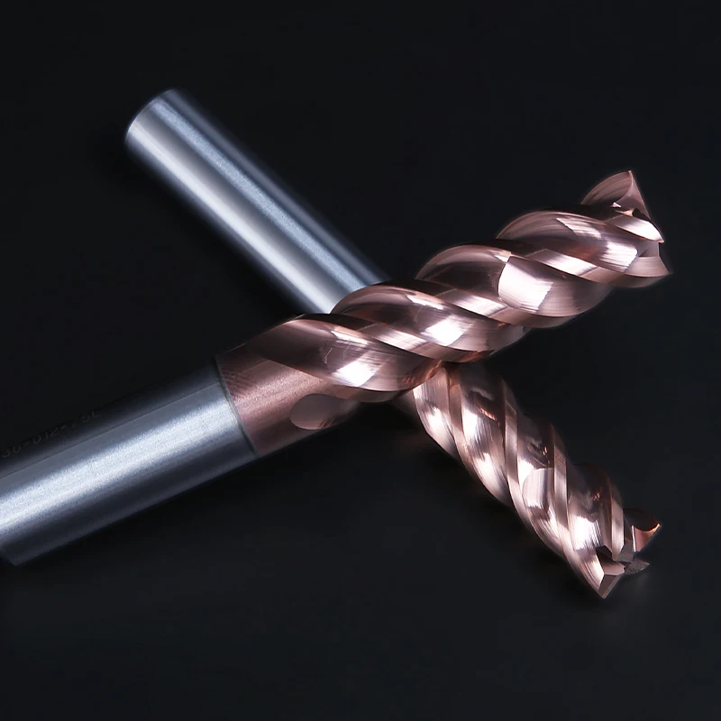 HUHAO Aseismatic core diameters 4 Flute Hss Milling Cutter Router Bit Carbide End Mill  312281001