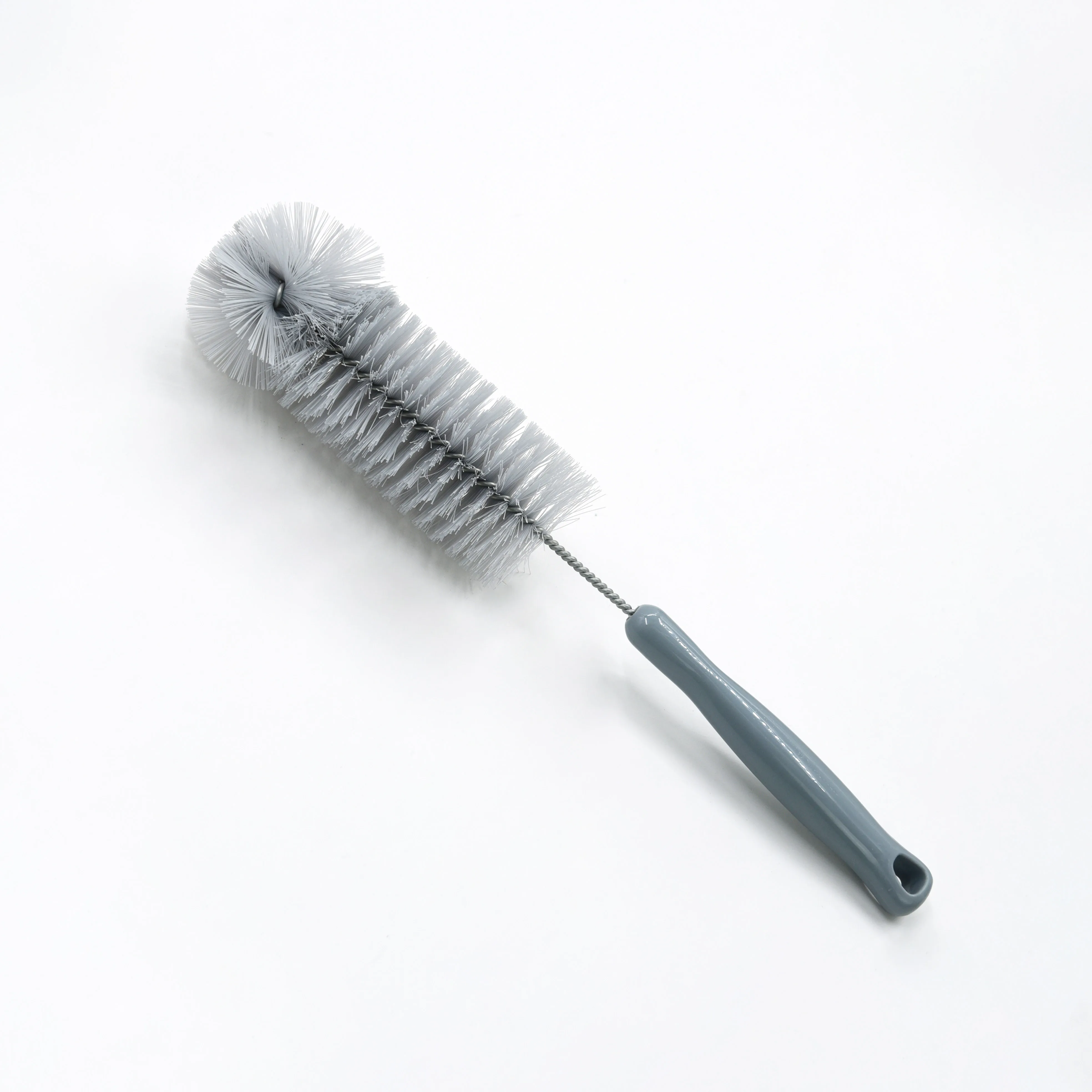 Elbow brush water cup cleaning brush with plastic handle nylon cleaning brush