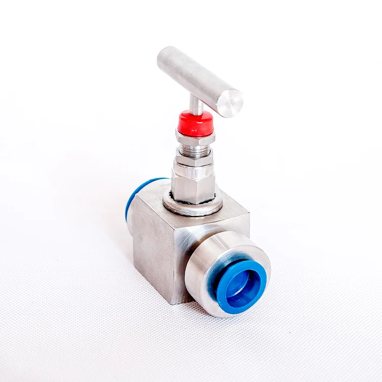 SS316/304 женский 1/8-2 'высокого давления 0-6000PSI Панель Крепление из нержавеющей стали игольчатый клапан для сжиженного