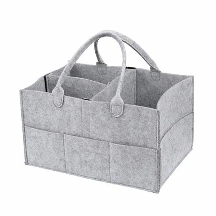 whole sale factory price stroller nursery felt diaper caddy for sale