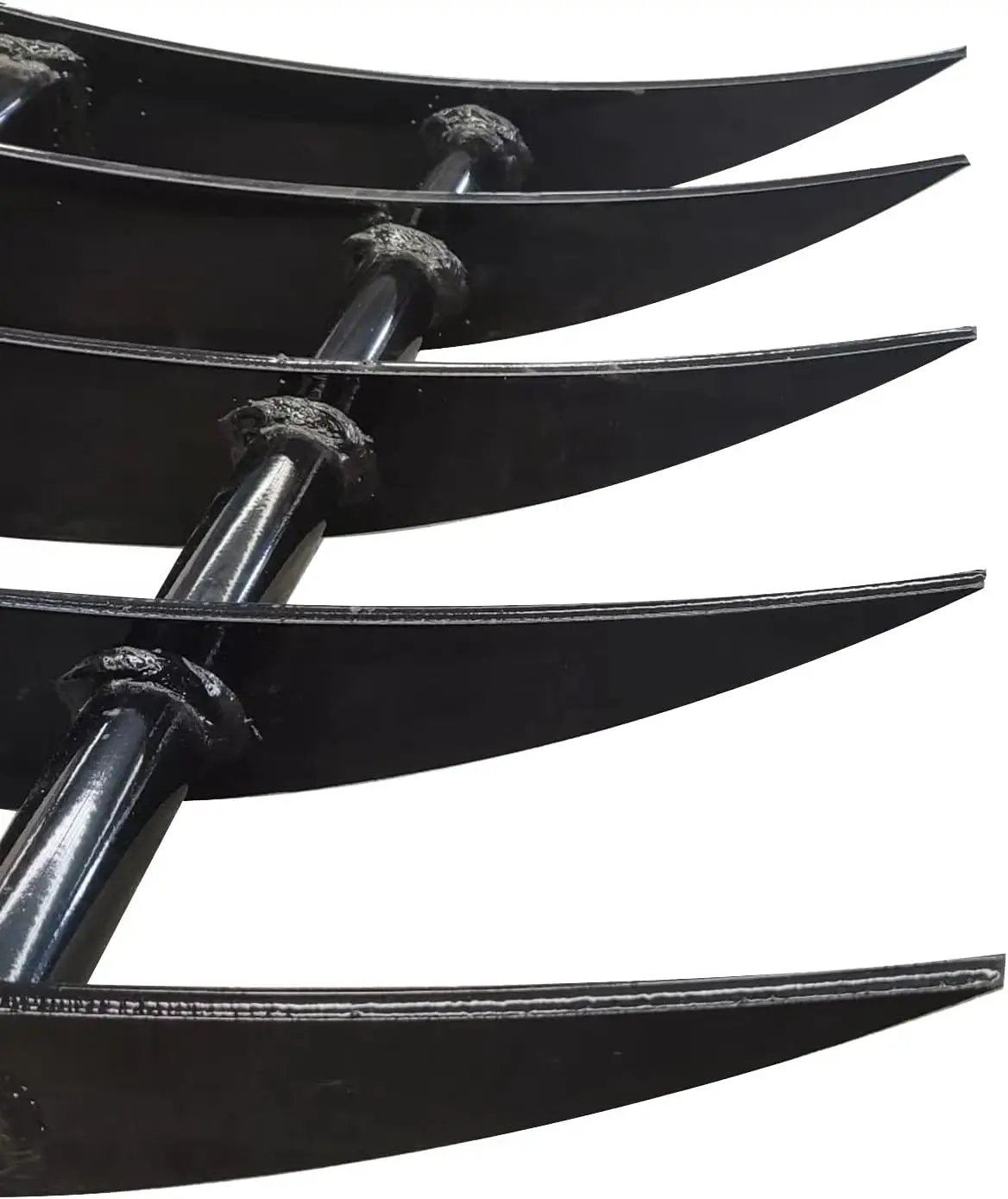 RSBM Mini Excavator Rake Attachments Tool Hydraulic Tilt Backhoe Excavator Attachment for Mini Excavator Deep Tilling land