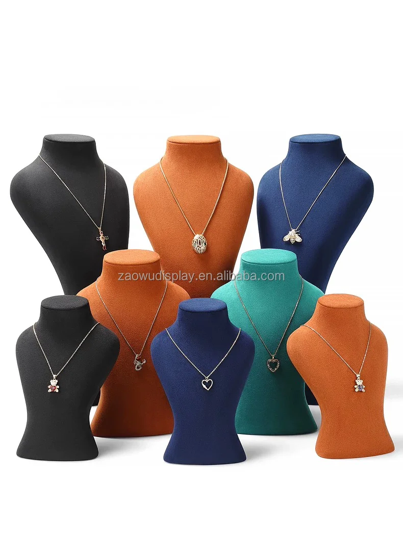 Легкий роскошный портретный манекен для шеи ювелирный стеллаж реквизит ювелирные