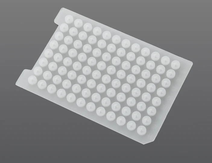 96 round well pierceable Silicone Mat/cover for 96 Round  Deep Well Plate 1.0ml