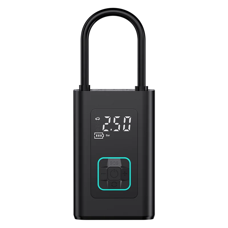 Portable Air Pump Car Tires Air Pump Car Tire Inflator With Pressure Gauge