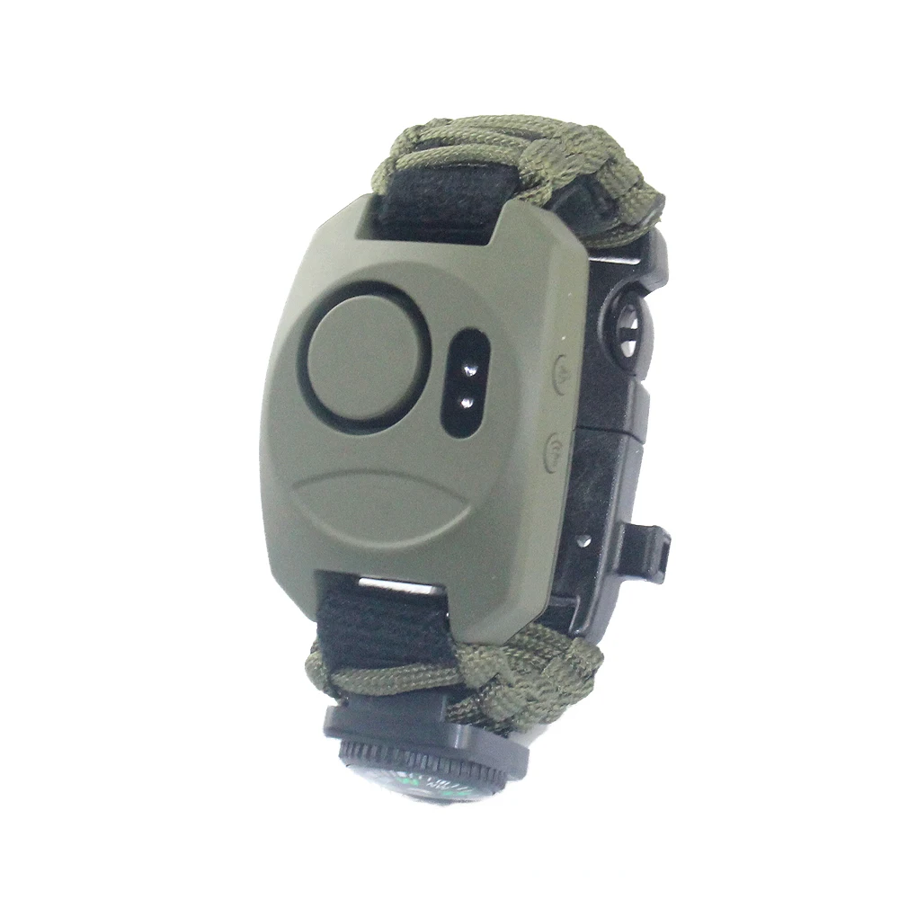 2023 Newest Tactical Paracord Bracelet, Waterproof Sos Outdoor Survival Gifts  Geen Siren Bracelet