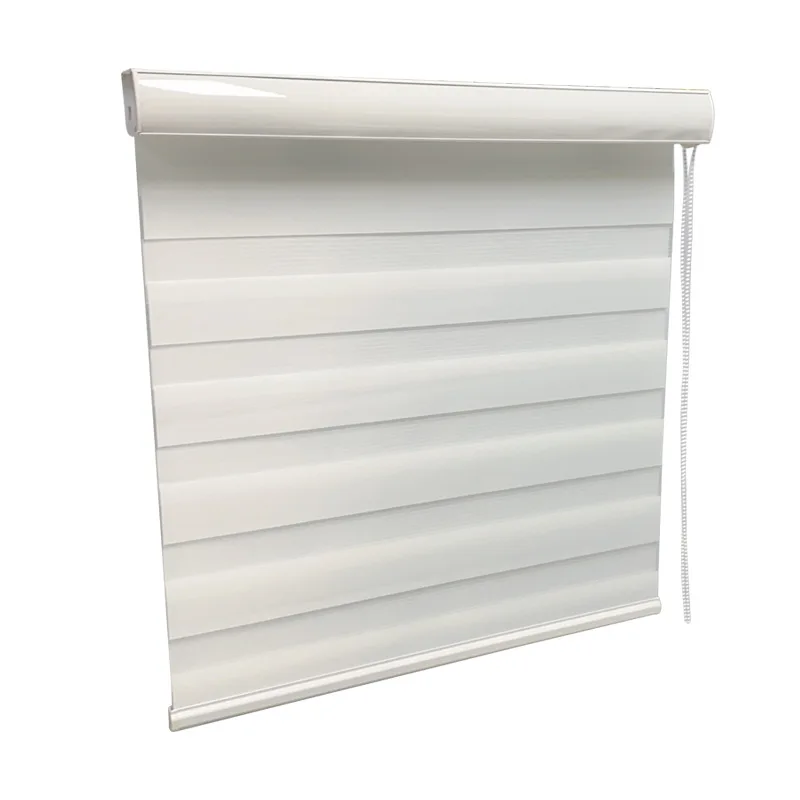 smart motorized day and night zebra roller blinds curtain fabric shades zebra window blinds