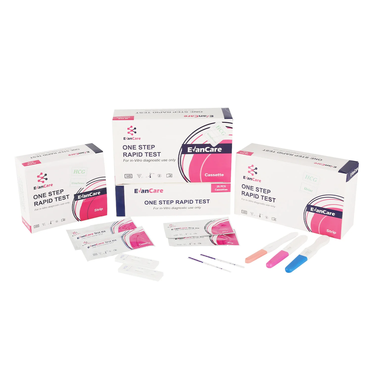Accurate ovulation lh test strips and pregnancy test kit