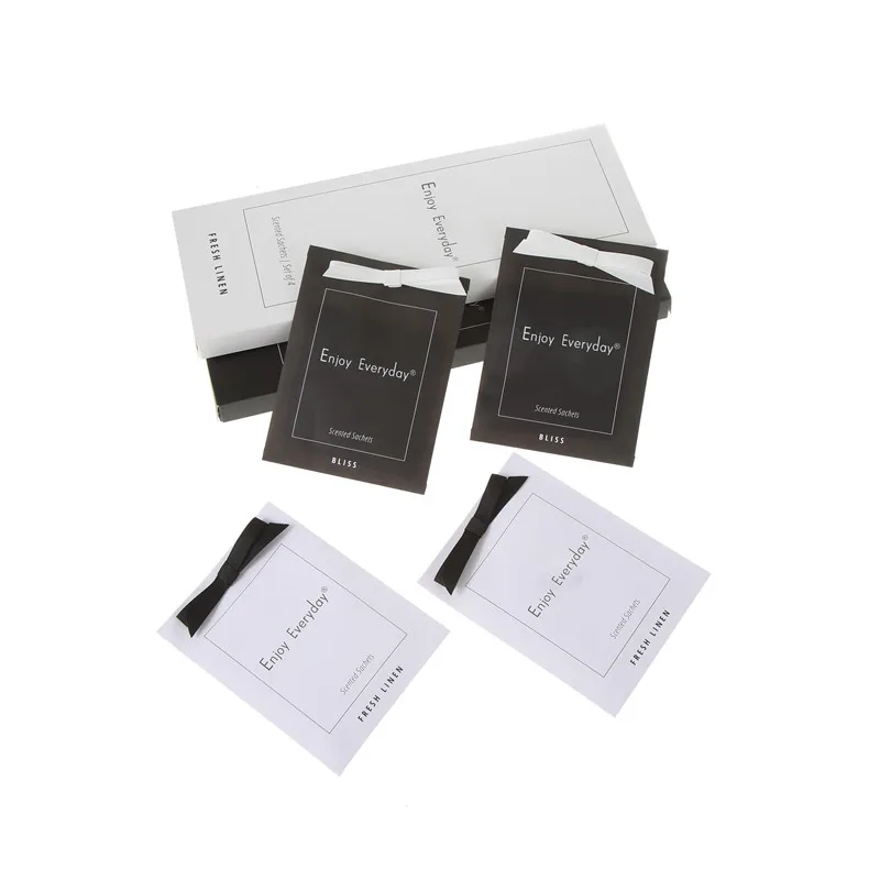 Custom Size Air Freshener Wardrobe Lavender Fragrance Scented Sachets Hanger Paper Sachets Bag