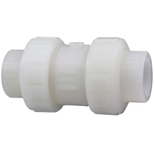 Hot sale Industrial full plastic valve--PVDF Clamp Flange/Swing check valve for chemicals