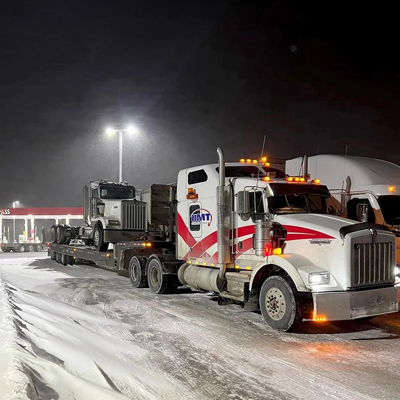 Newly manufactured 3 axle professional transport large equipment metro 50 ton trailer for sale