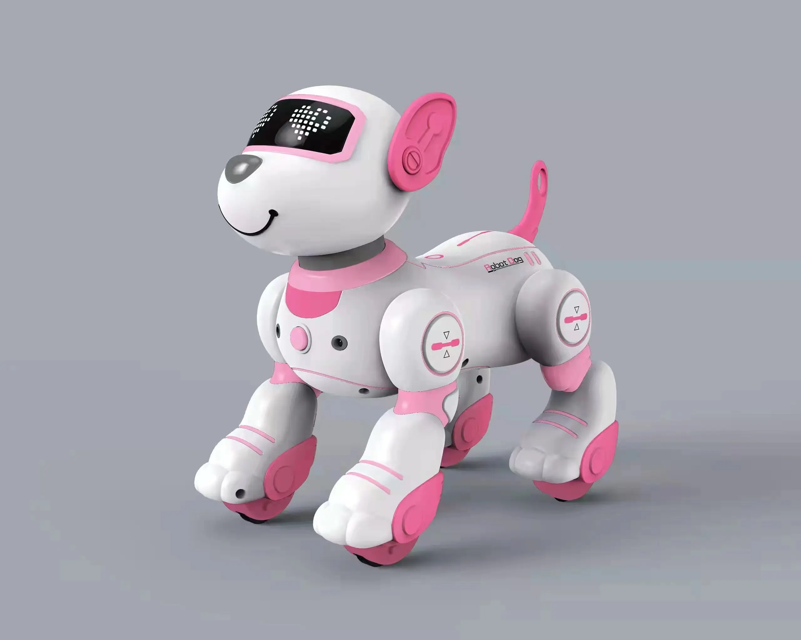 LEHOO Toys Subotech RC Dog Robot Walking Smart Voice Interactive Remote Control Robot Dog Toy