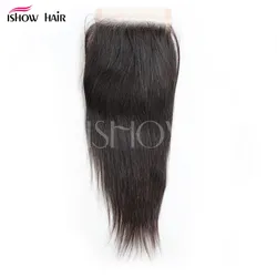 Body Wave Closure 4x4 100% Human Hair Transparent Lace Closure HD Lace Closure remy human hair extension