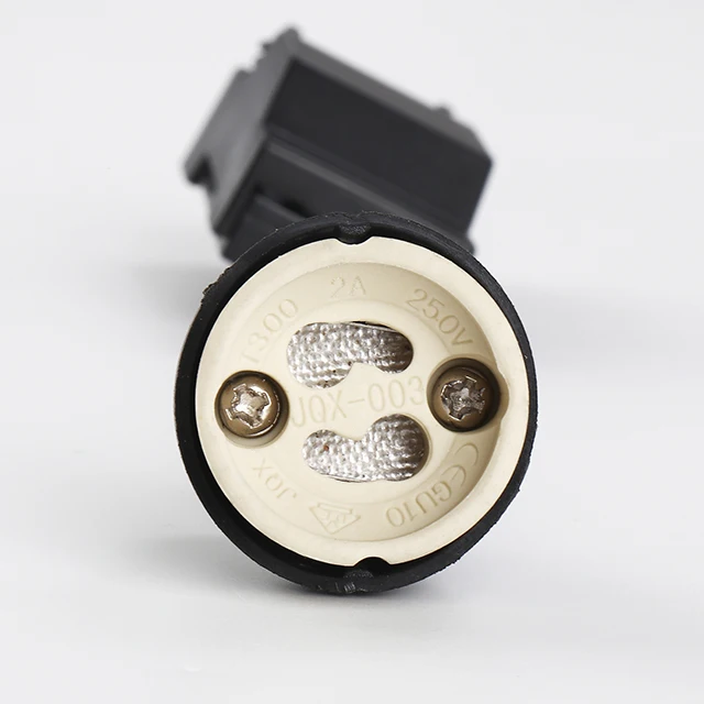 High quality  spotlight holder ceramic gu 10 socket GU10 lamps accessories lampholder bulb holder