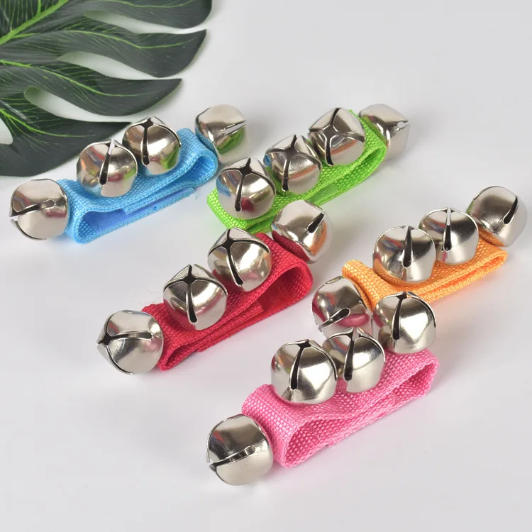 Kids Hand Wrist Bell Ring Rattle Education Musical Bracelet Toy Gift Repair Tool Suitable for Boys and Girls