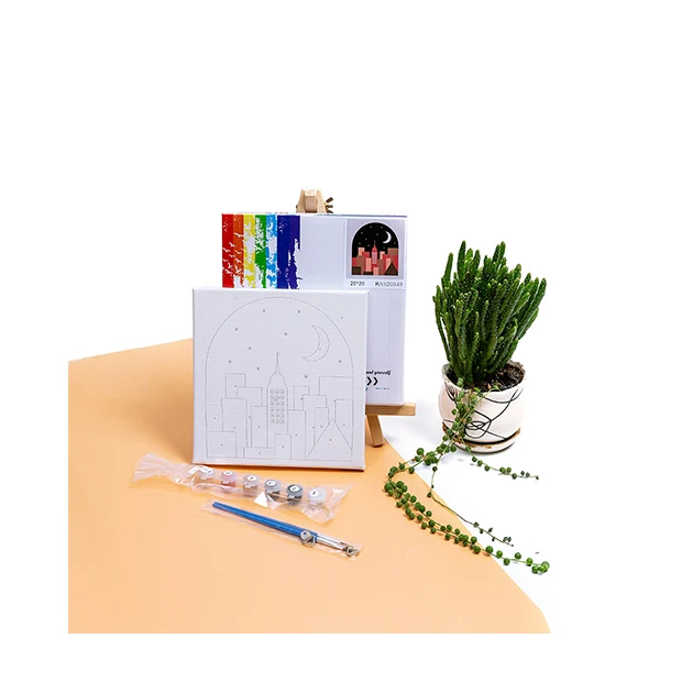 DIY Painting By Numbers car Oil Painting Home Decor HandPainted Canvas Drawing Gift living room wall decorations art