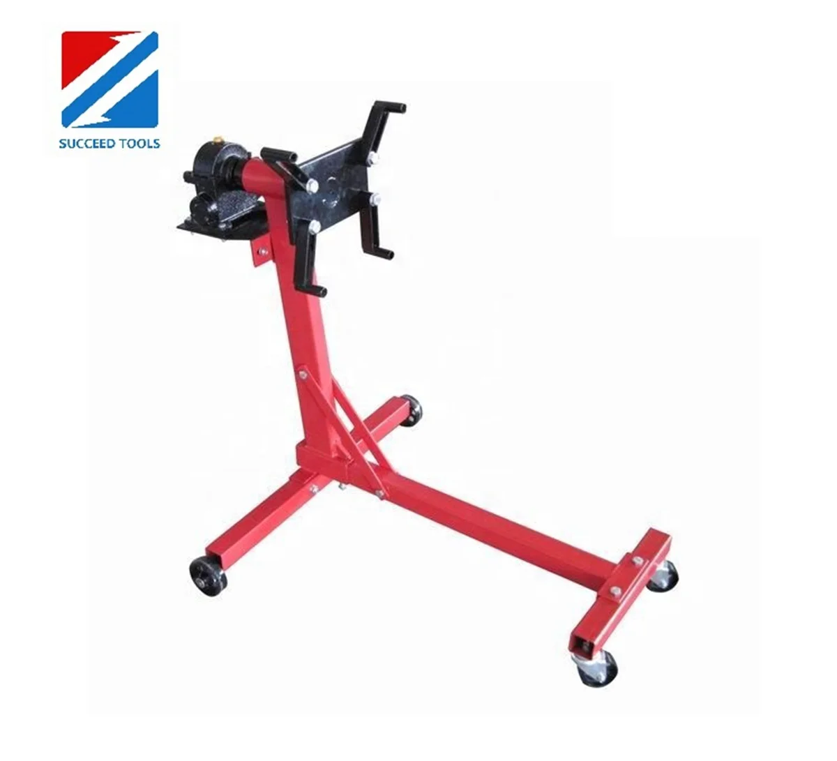 2000lbs Foldable Motorcycle Engine Stand Heavy Duty Rotating with CE Hydraulischer Getriebeheber