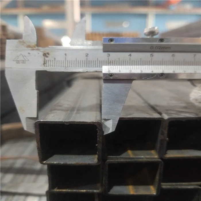 High Quality Corrugated Square Tubing Galvanized Steel Pipe Iron Rectangular Tube Price for Carports