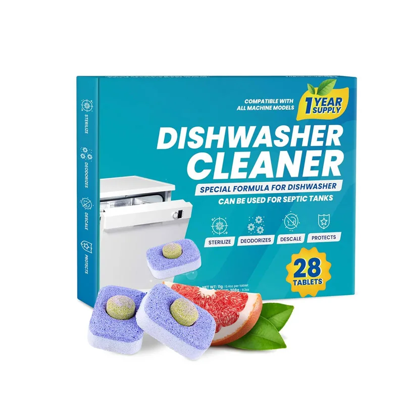 Automatic Dishwasher Machine Compatible Tablets with Innovative Dot Technology - All Natural, Eco-Friendly Cleaning Power