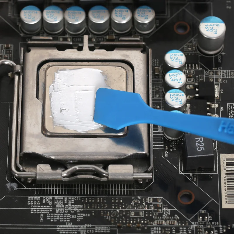 0.01 each one high temperature cheap white silicone thermal paste grease compound HY400 for IGBT