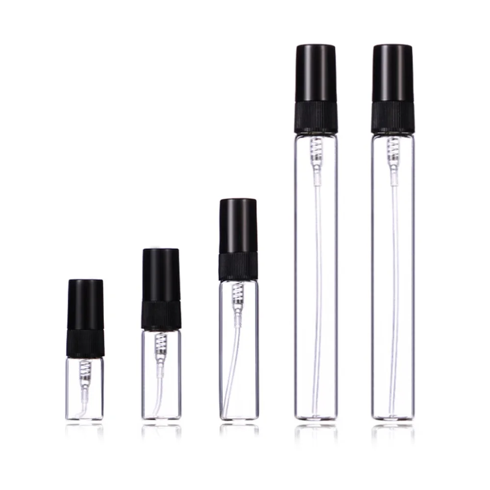 2 ml 3 ml 5 ml 10 ml mini empty transparent glass perfume sample bottle atomizer spray bottle for perfume