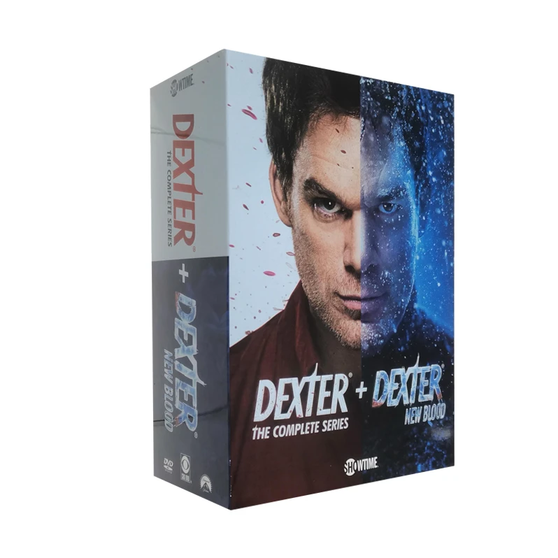 Dexter complete series + Dexter new blood 36discs shopify eBay DVD supplier classic new release dvd box set free shipping