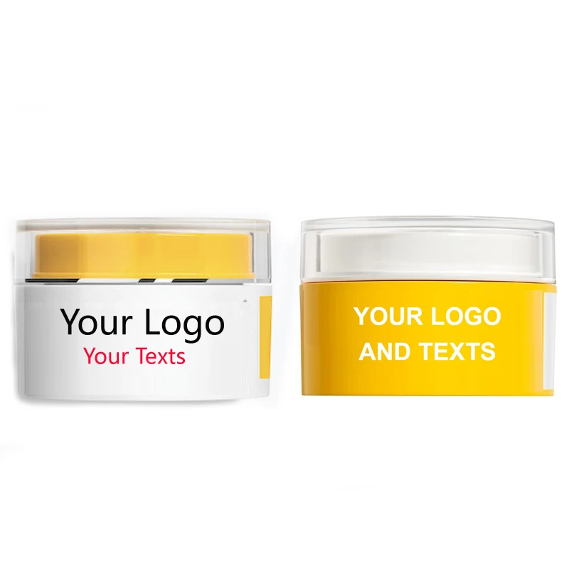 custom color and texts 1.7oz jar premium pmma double wall jar advanced Tightening Neck Cream Plus acrylic jar container