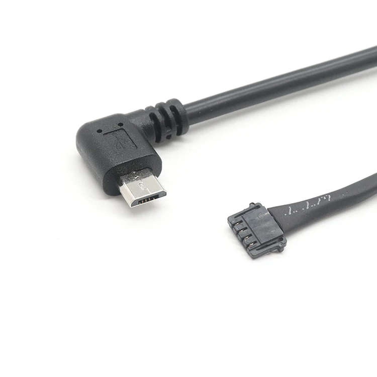 90 Degree USB 2.0 Type C Male Socket to Molex Jst XH 1.54 Pitch 4P  Wire Terminal Cable