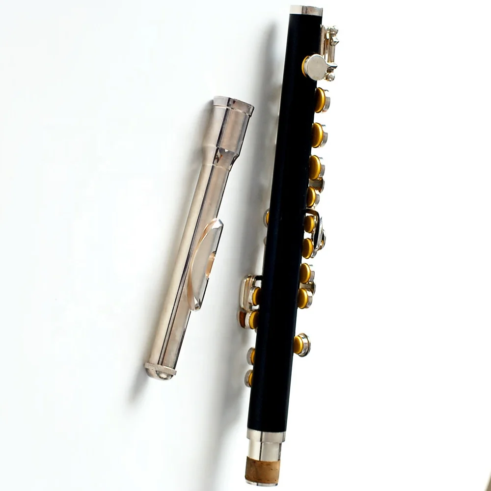 
Processing production flute piccolo bakelite nickel plating keys 