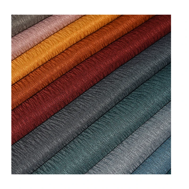 Uniquely designed Water Ripple texture 100% polyester upholstery fabric blackout curtain fabric