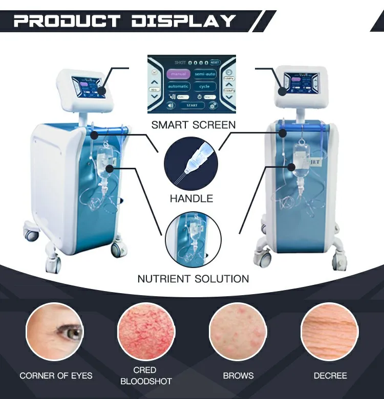 2024 new technology Huamei water oxygen jet peel for vertical skin clean facial skin care machine oxygen facial machine o2toderm