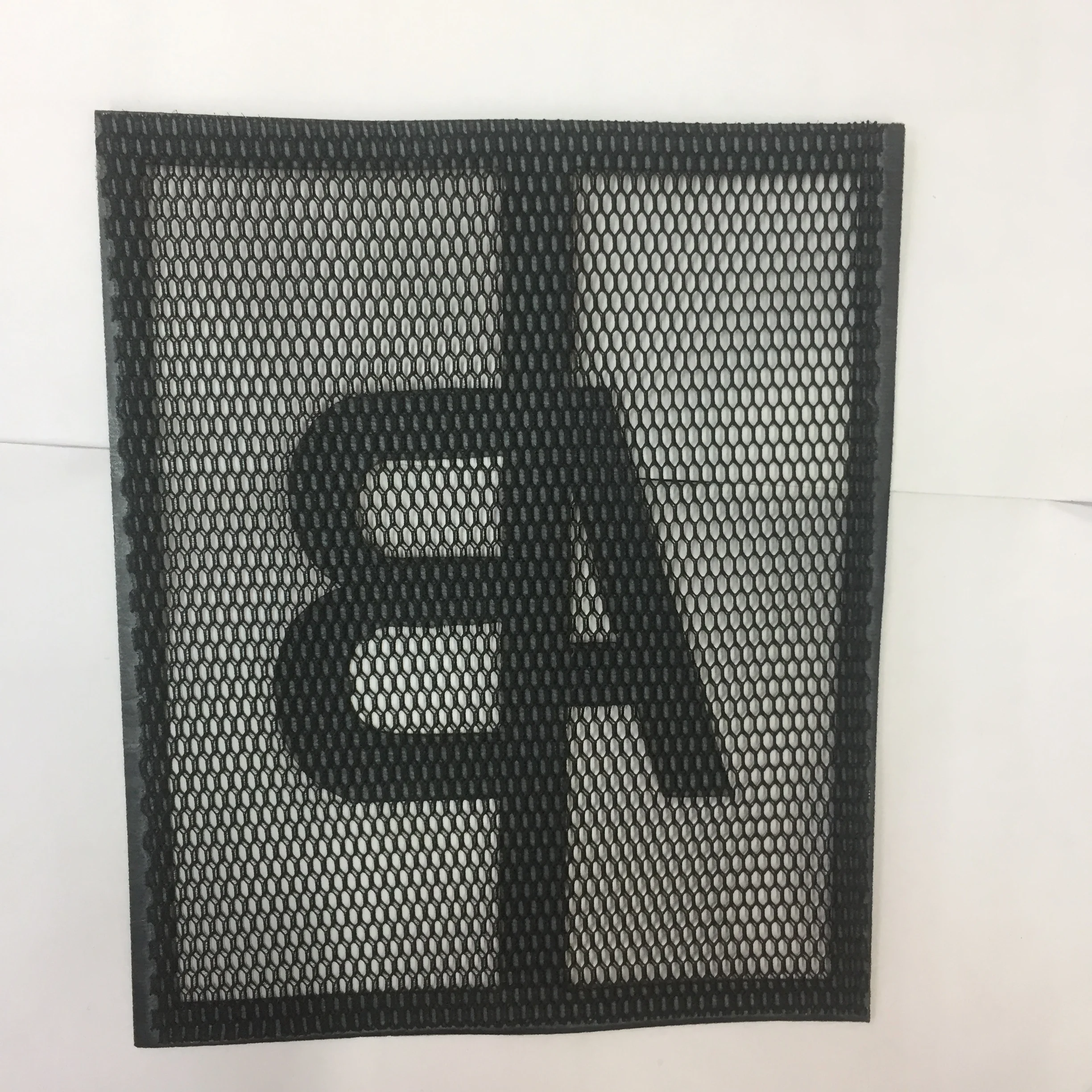 Laser Cut Fashion Design Custom patch American girl Logo Digital Transfer Printed Patch for Clothing