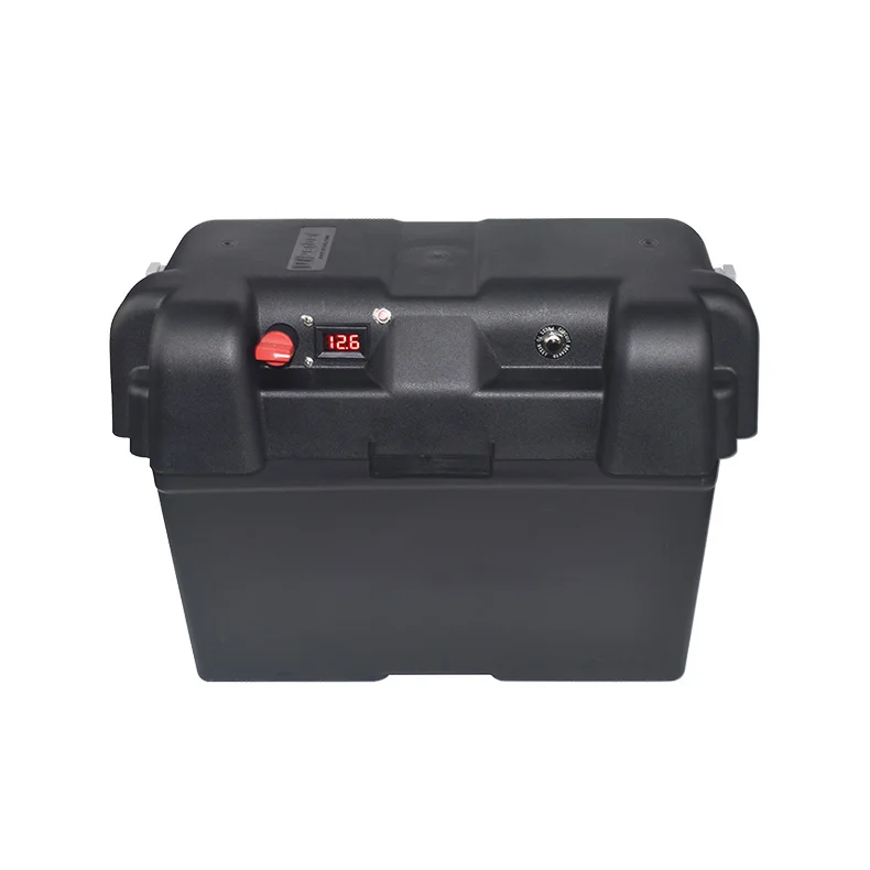 High quality battery box RV camping plastic  battery case  12V/24v  boat battery box