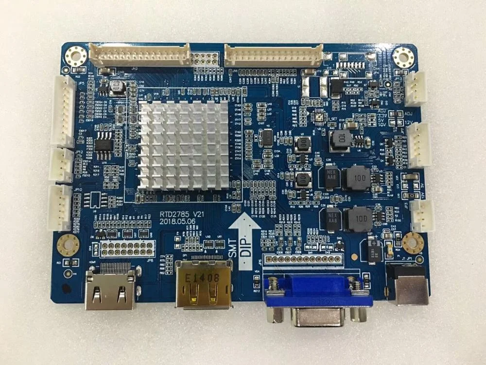 RTD2785 1920x1200 (макс.) • 1920x1080 HDM- LVDS плата контроллера с DP/VGA/HDM-вход/DC-IN и петля видео выход