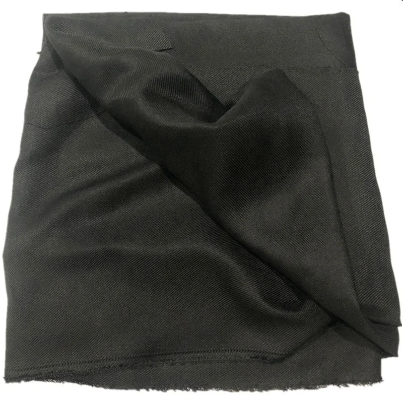 Raw Material BET800 Viscose Black Non-woven Fabric Removing Bacteria Active Carbon Fiber Cloth For Chemical Defense Suits