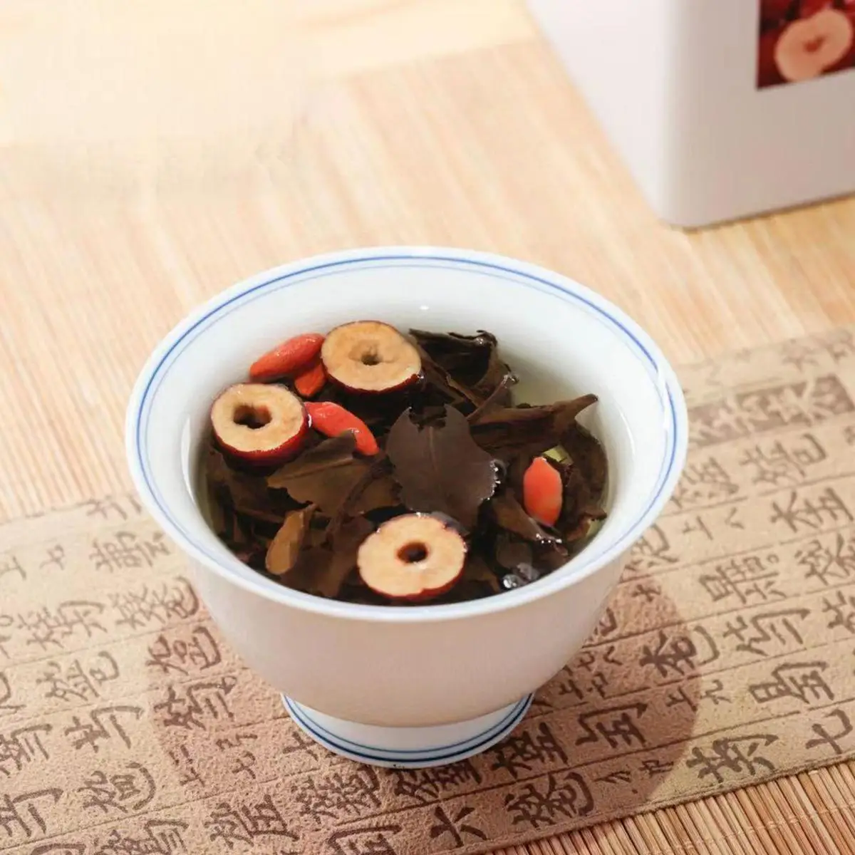 Private label beauty slimming natural herbal tea Red dates and Chinese wolfberry white tea