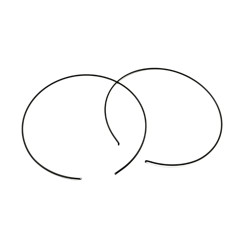 Hongsheng small stainless steel ring shape head hoop wire forming spring snap ring shape