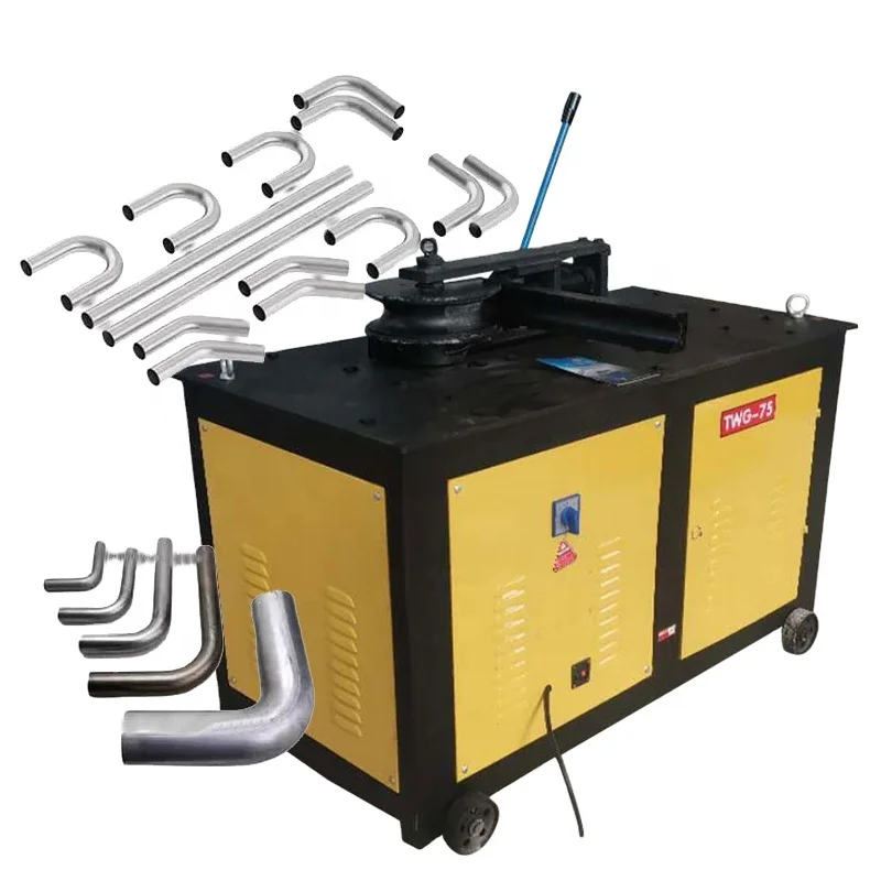 25.4 / 38.1/63.5/ 76.2 electric 5 -- 180 degree profiles pipe bending Rolling machine digital pipe bender