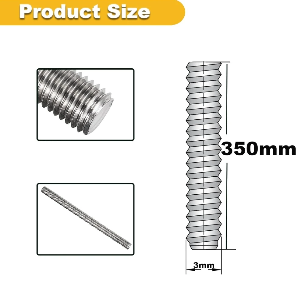 M10 Spindle Custom Double End Full Concrete Formwork 12mm Stainless Steel M25 M24 China Threaded Rod