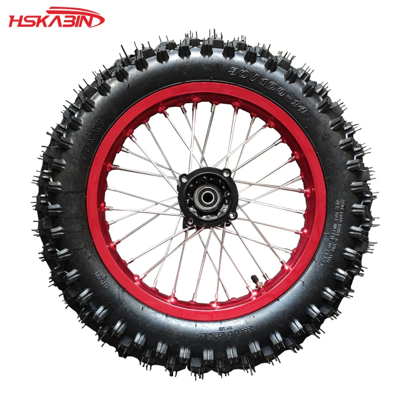 Off-road Motorcycle 90/100-14 And 70/100-17 Tire Wheels With 14-inch 17-inch Aluminum Alloy WheelsAccessories for motorcycles