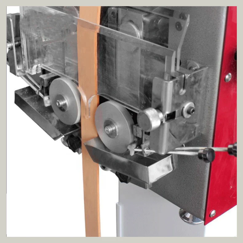 Leather Making Double Side Leather Strap Belt Edge Dyeing Coloring Oil Inking Painting Machine