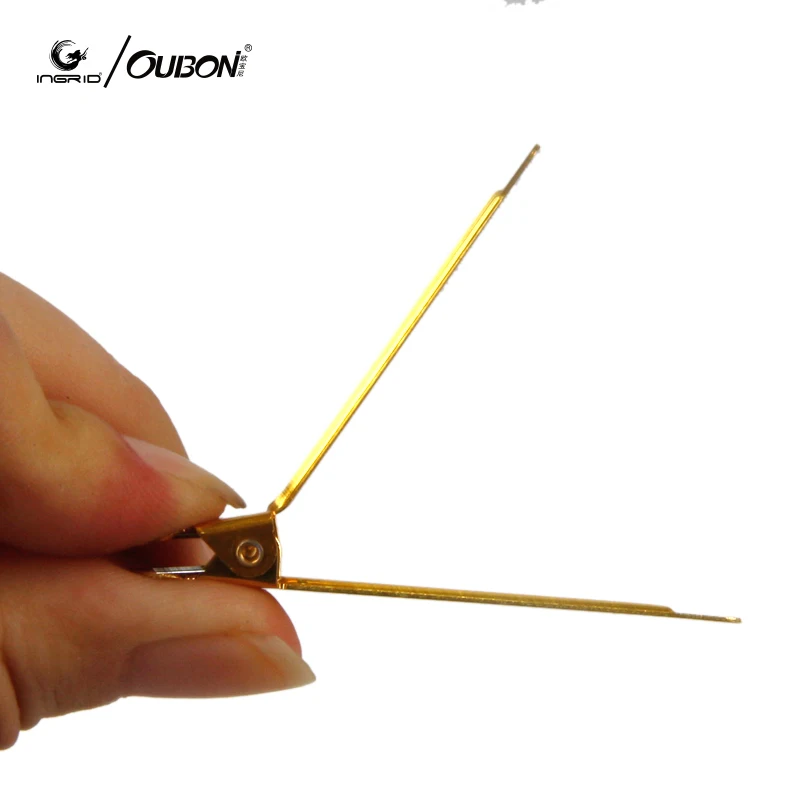 INGRID 50PCS Alligator Hair Clip Crocodile Clips Styling Tools Salon Color Cutting Extension Care tool Flat Metal Hair Clips