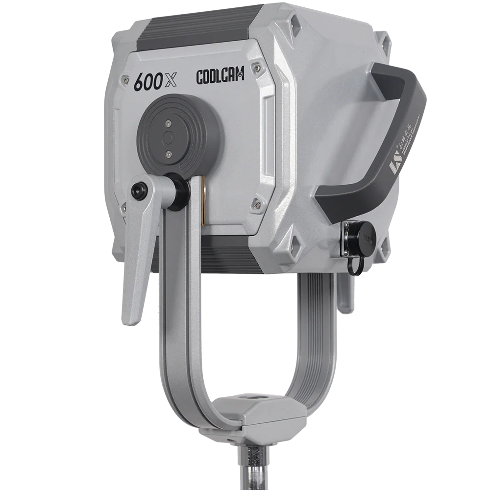 COOLCAM 500W LED Spot Light Photography Bi-Color Lamp COB 2700-6500K Daylight Movie outdoor Video Studio Light