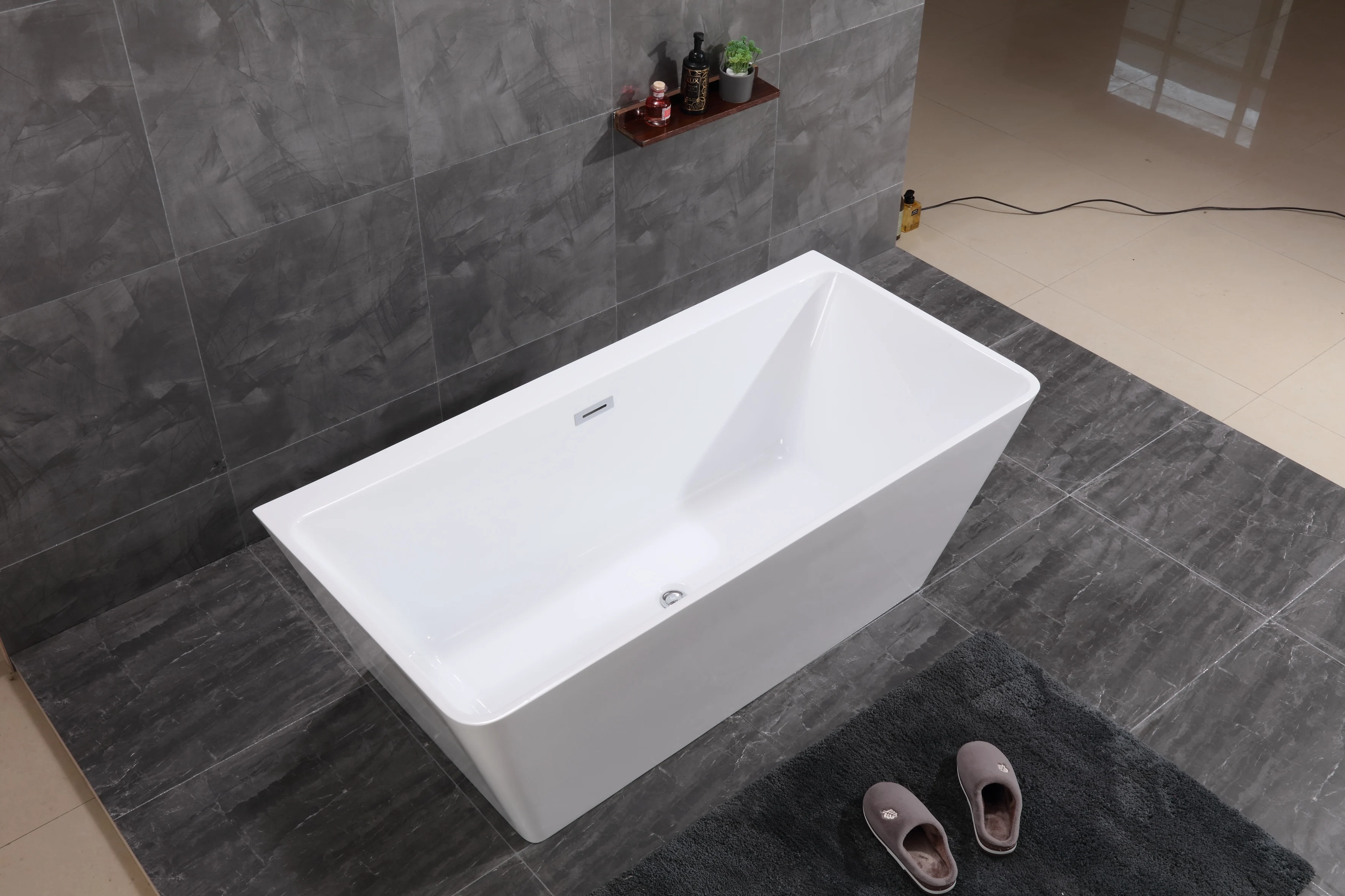 freestanding soaking pedestal bathing stand alone acrylic bath tubs with cheap price for bathroom