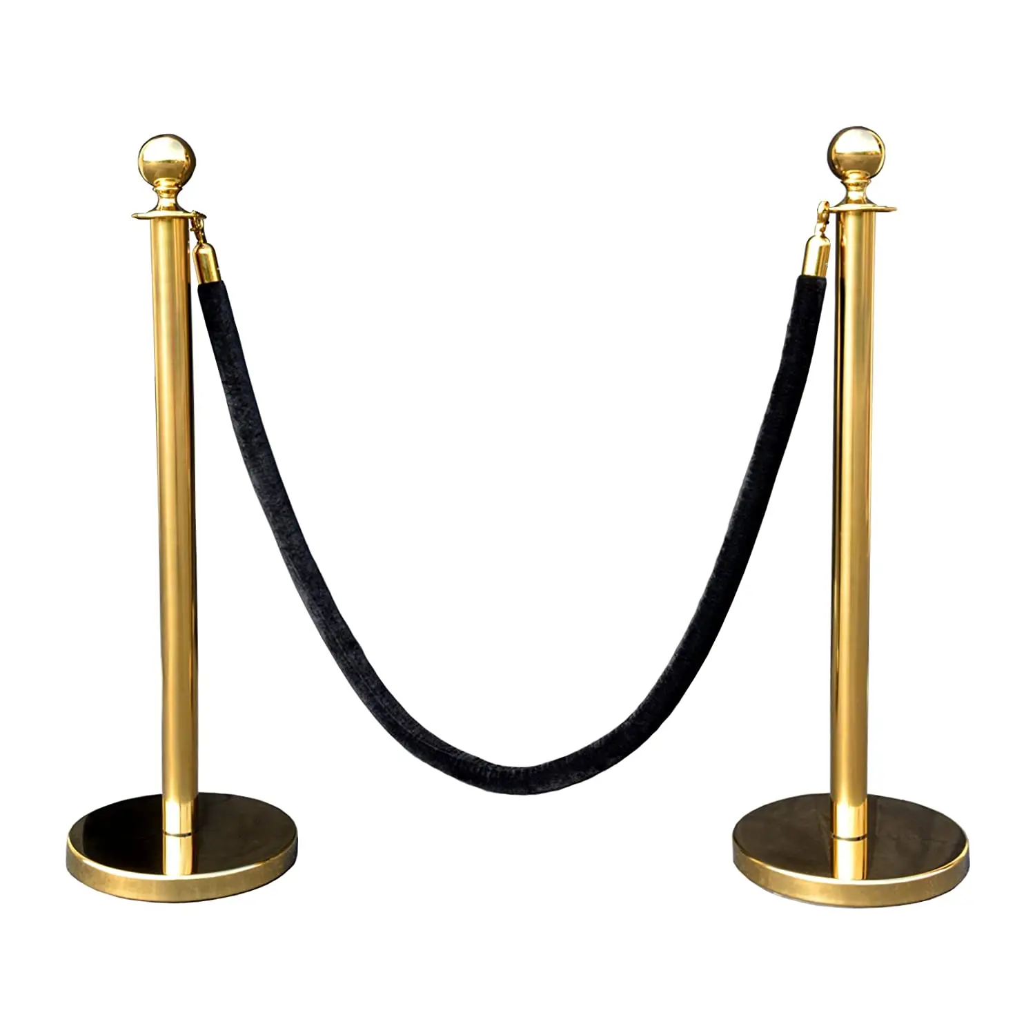 retractable queue stand velvet rope stanchion pole crowd control management system flexible delineator road warning post barrier